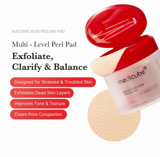 Red Succinic Peeling Pad