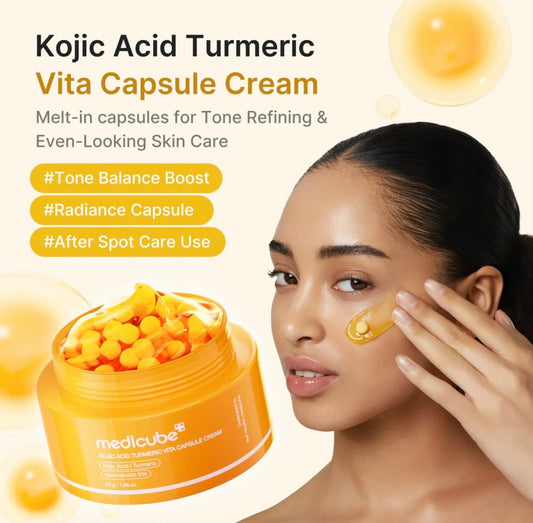 KOJIC ACID TURMERIC VITA CAPSULE CREAM