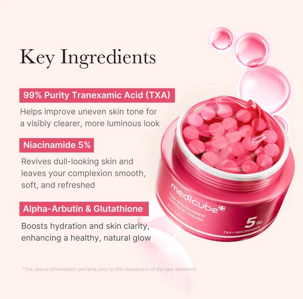 TXA Niacinamide Capsule Cream 55G