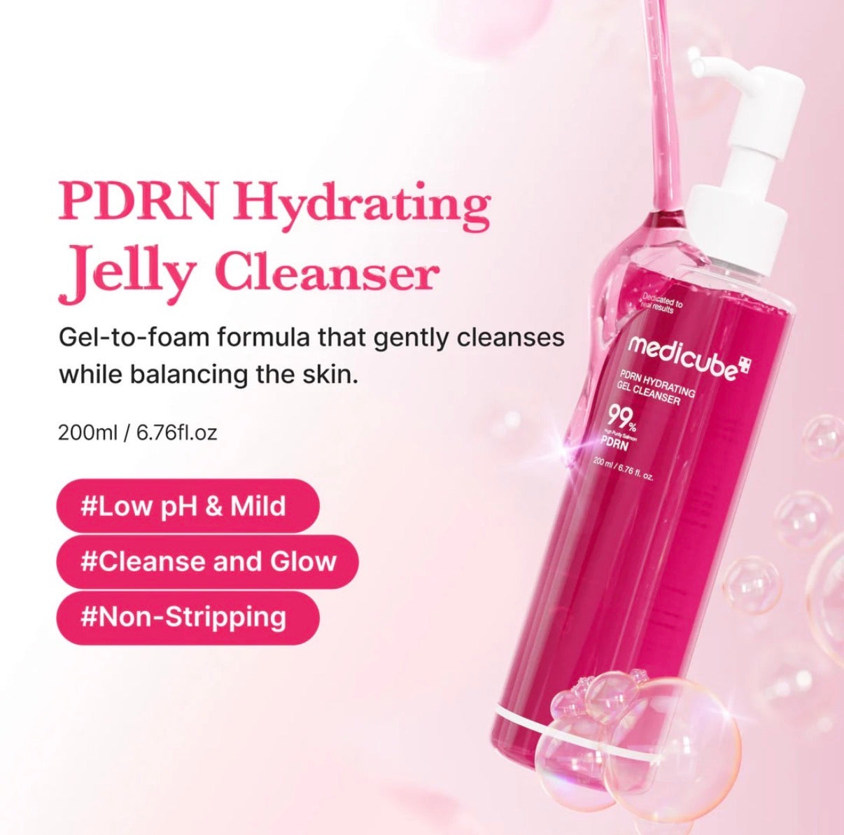 PDRN HYDRATING GEL CLEANSER