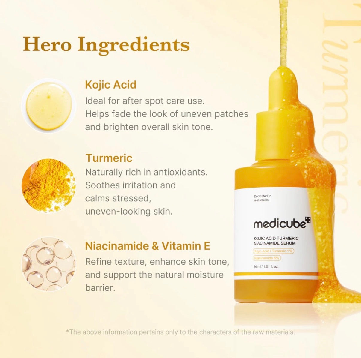 Kojic Acid Turmeric Niacinamide Serum