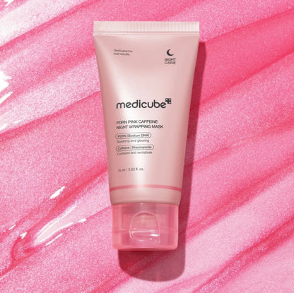 Medicube PDRN Pink Caffeine Night Wrapping Mask