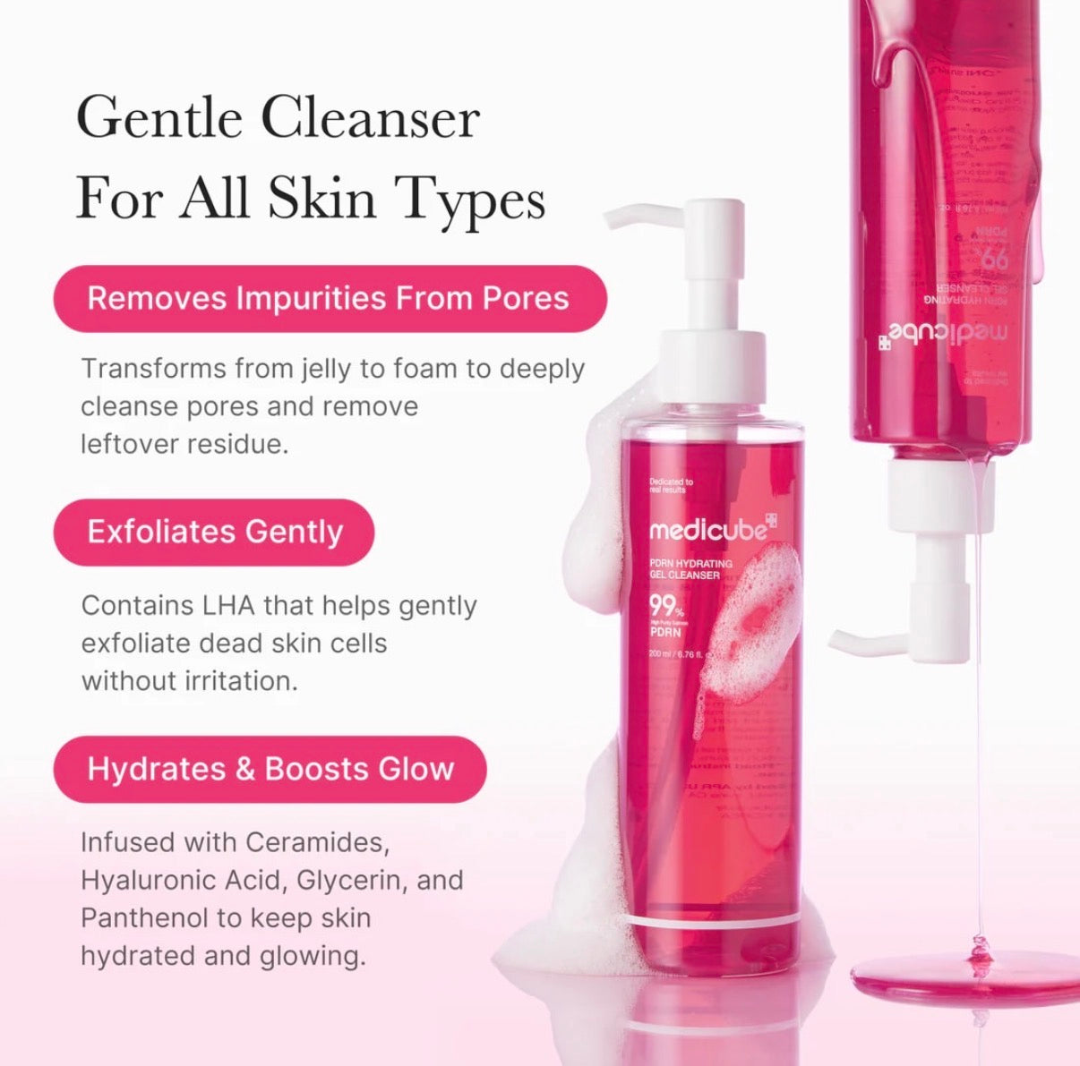 PDRN HYDRATING GEL CLEANSER