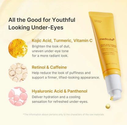KOJIC ACID TURMERIC VITA EYE GEL SERUM 30ml