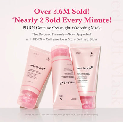 Medicube PDRN Pink Caffeine Night Wrapping Mask