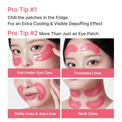 PDRN PINK COLLAGEN JELLY EYE MASK