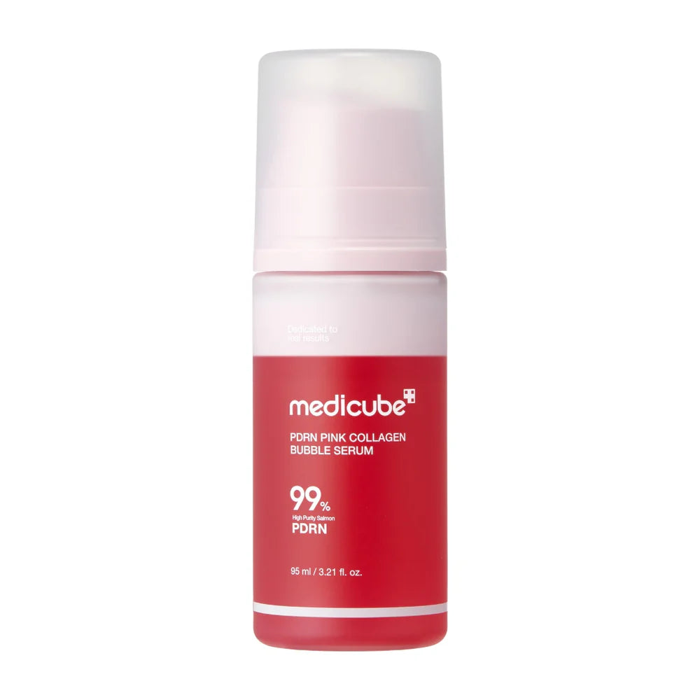 PDRN pink collagen bubble serum