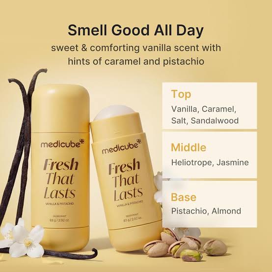 Vanilla & Pistachio Deodorant