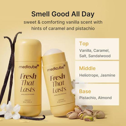 Vanilla & Pistachio Deodorant